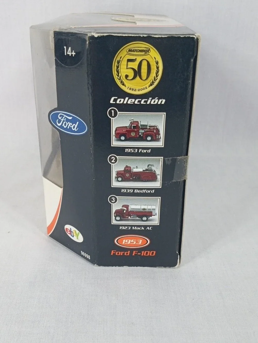 Matchbox Collectibles Maroon Fire Truck 1953 Ford F-100
